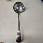 Zilveren 2e g. soeplepel, Ca. 184gr, A.D. Verschuur, Ophalen of Verzenden