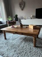 Salontafel  b 130 x  d 69 hoog 45 brocant landelijk goosens, 100 tot 150 cm, Zo goed als nieuw, Minder dan 50 cm, Rechthoekig