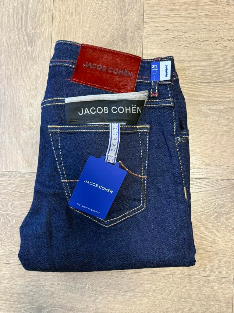 Jacob Cohen jeans 31 Nick 622 blauw stretch NIEUW, Verzenden, Nieuw, Blauw, Overige jeansmaten