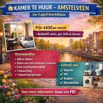 Te huur kamer in Amstelveen, Ophalen
