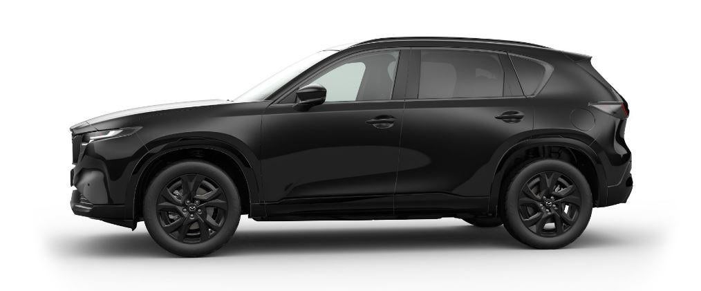 Mazda CX-5 2.5 E-SKYACTIV G 141 M AUTOMAAT HYBRID Homura LED, Zwart, 4 cilinders, Zwart, Bedrijf