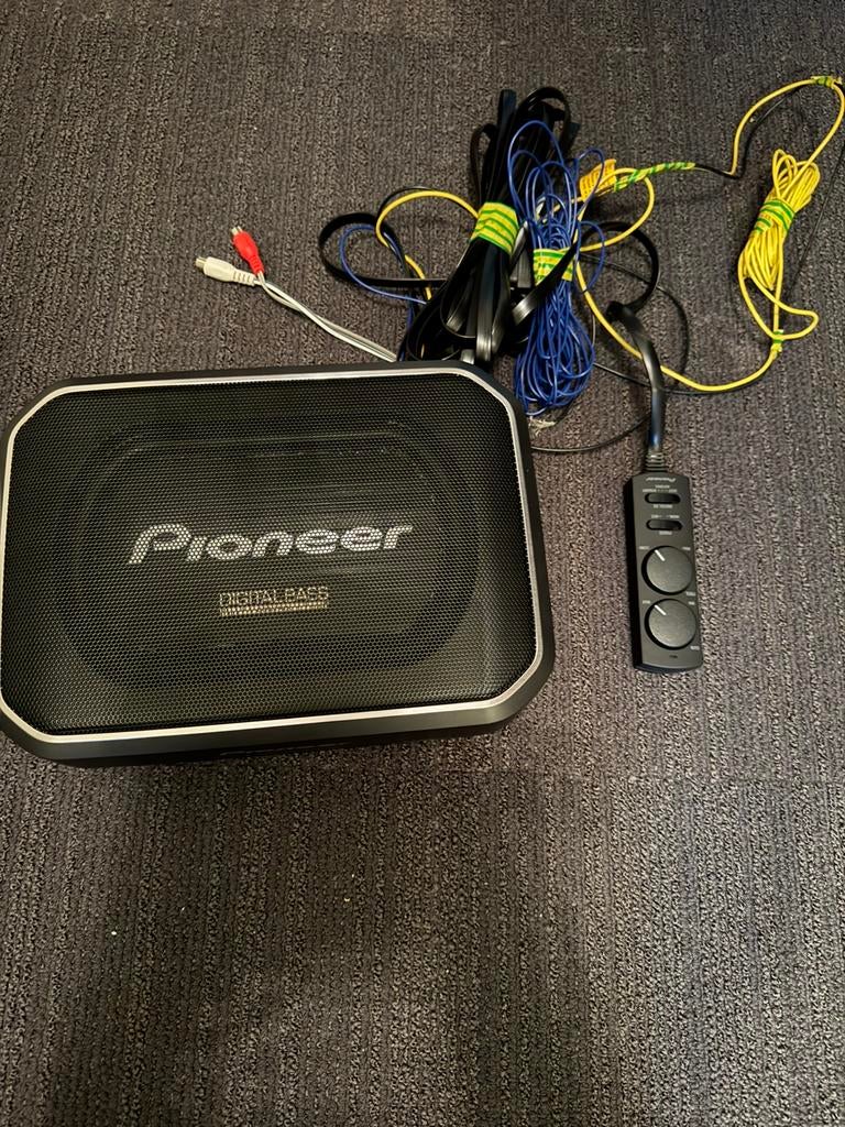 Pioneer auto subwoofer, Auto diversen, Autospeakers, Ophalen of Verzenden, Zo goed als nieuw