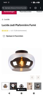 Lucide Judi Plafonnière Kroonluchter - Zo goed als nieuw, Ophalen of Verzenden, Zo goed als nieuw, Glas, Modern, Industrieel
