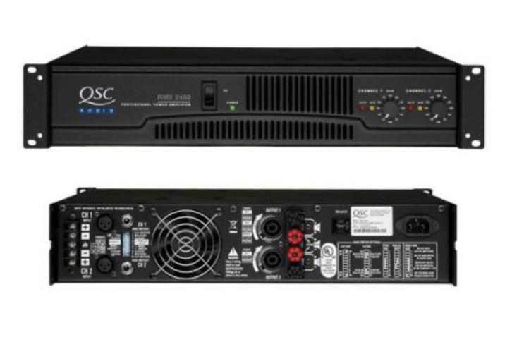Qsc versterker rmx2450, Muziek en Instrumenten, Versterkers | Keyboard, Monitor en PA, Zo goed als nieuw, 1000 watt of meer, Ophalen of Verzenden