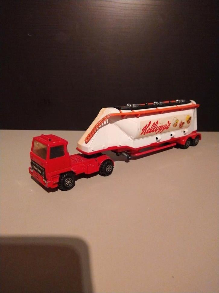 Matchbox Super Kings Kelloggs Tanker, Overige merken, Gebruikt, 1:50 of kleiner, Ophalen of Verzenden