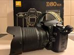 Nikon D80, Ophalen of Verzenden, Zo goed als nieuw, Nikon, Geen optische zoom