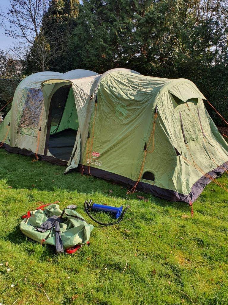 Coleman Valdes 6 opblaastent, Ophalen, Gebruikt