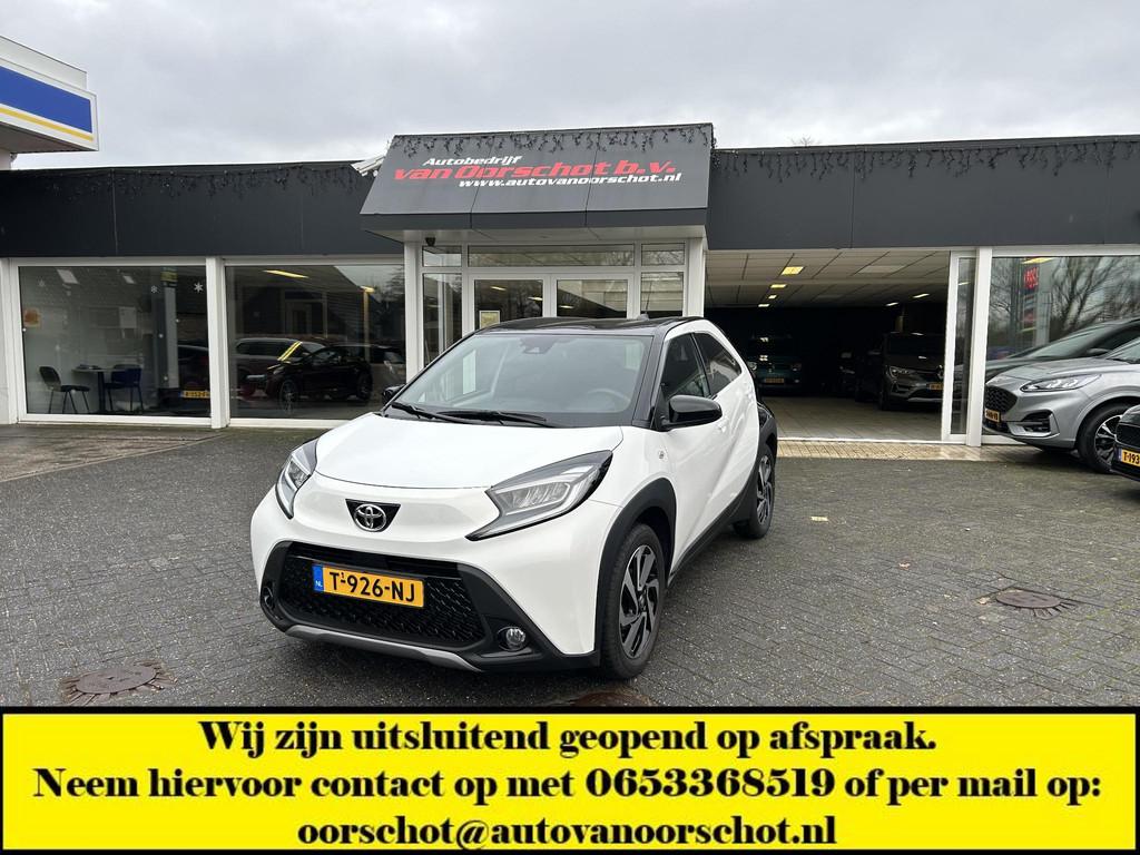 Toyota Aygo X 1.0 VVT-i MT Pulse, Auto's, Toyota, Stof, Gebruikt, 4 stoelen, Wit