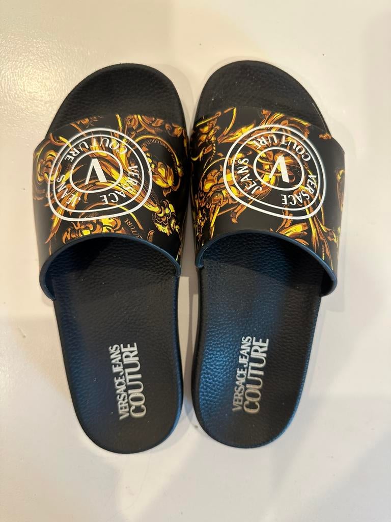 Versace badslippers maat 38, Ophalen of Verzenden, Overige maten, Zwart