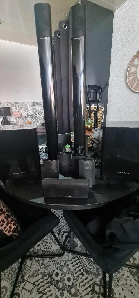 harman kardon, Audio, Tv en Foto, Home Cinema-sets, Gebruikt, Blu-ray-speler, 5.1-systeem, 70 watt of meer, Overige merken, Ophalen