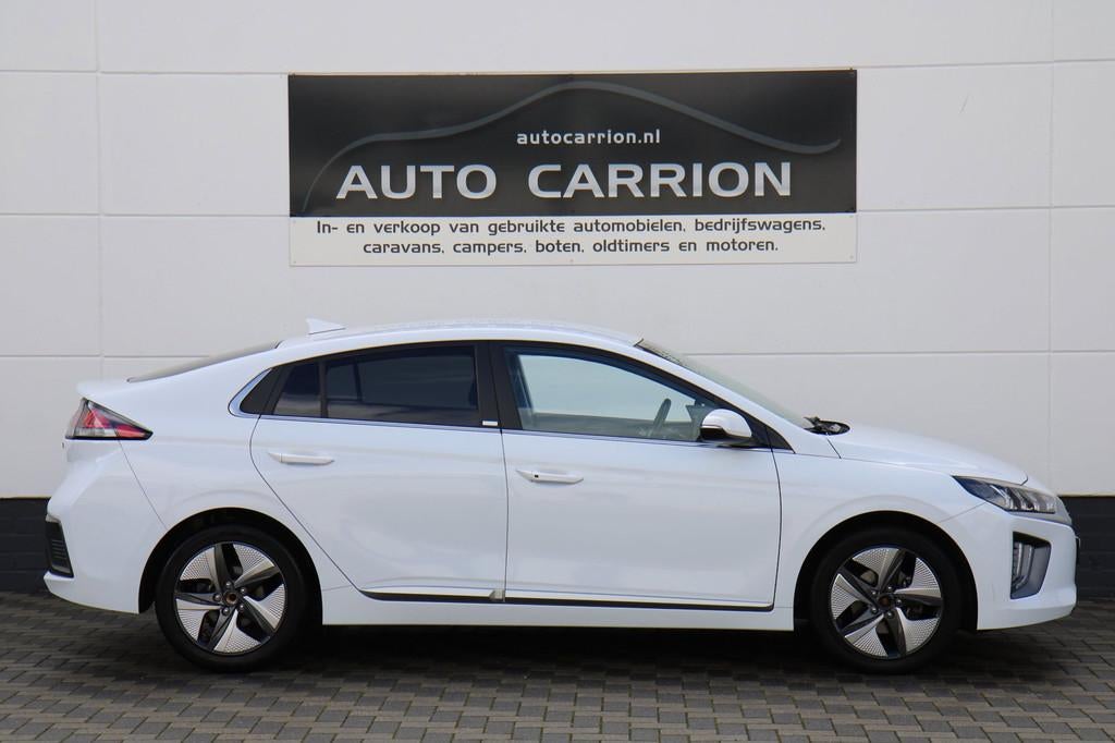 Hyundai IONIQ 1.6 GDi HEV Premium Carplay Camera Zeer Luxe !, Auto's, Hyundai, Stof, Gebruikt, Wit, Bedrijf