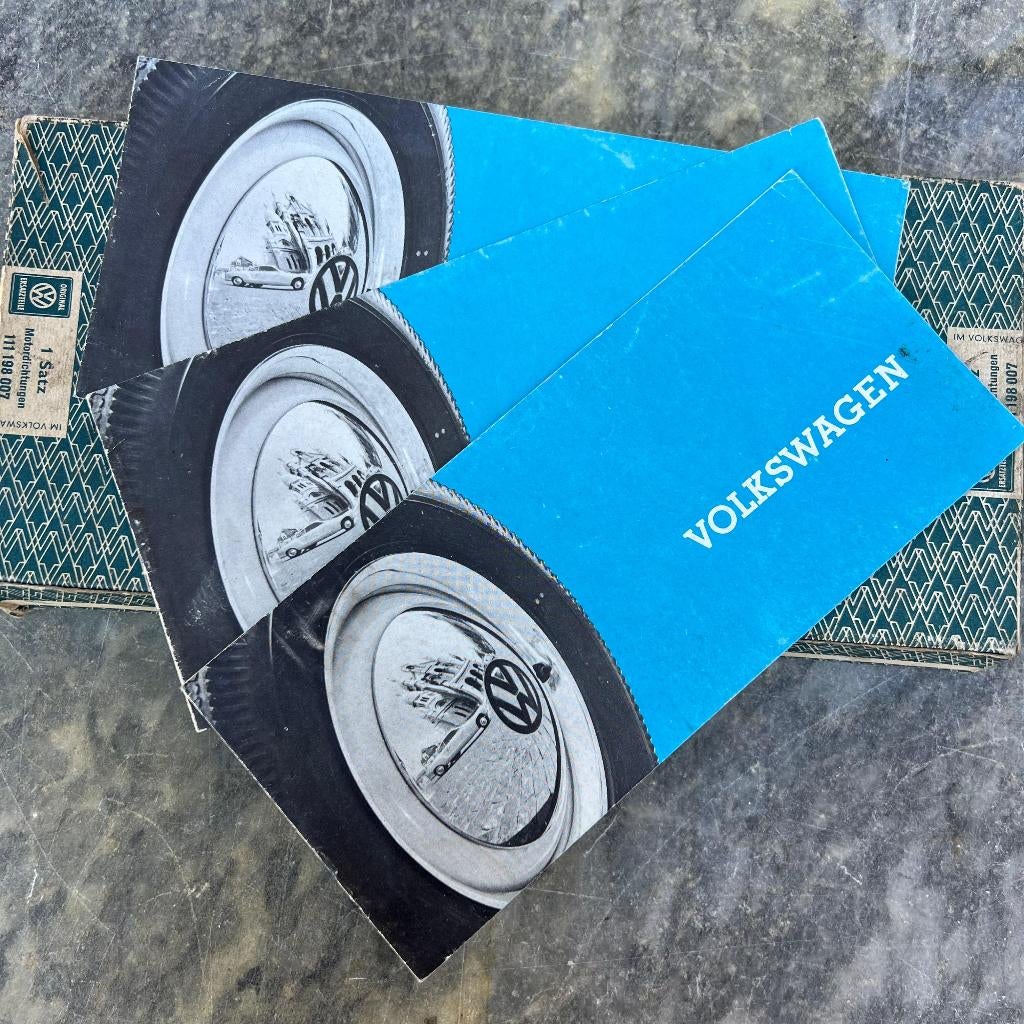 VW 61 Verkoopbrochure FR alle modellen, Ophalen of Verzenden, Zo goed als nieuw