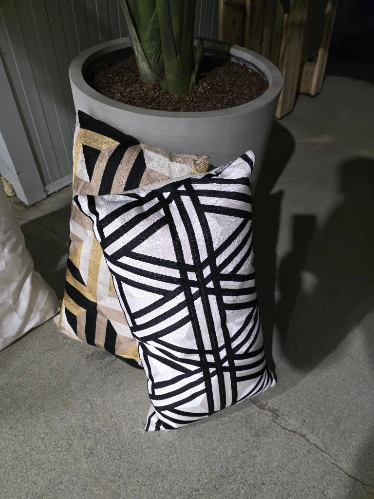 kussens, Ophalen of Verzenden, Zo goed als nieuw, Overige kleuren, Rechthoekig