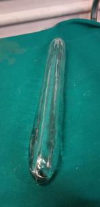 Schaal, decoratie schaal van dik glas, langwerpig, Ophalen of Verzenden, 'T Olde Gre-j, Info@toldegrej.nl, Endepoelstraat 20f Didam