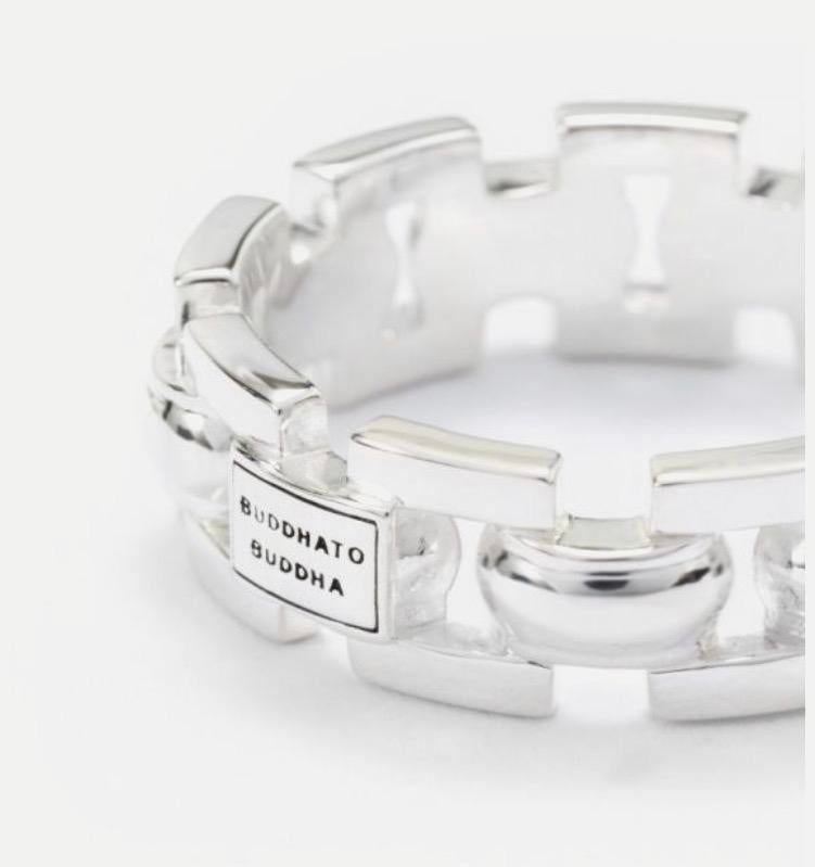 Buddha to Buddha ring, maat 19, nieuw, 19 tot 20, Nieuw, Ophalen of Verzenden, Dame of Heer