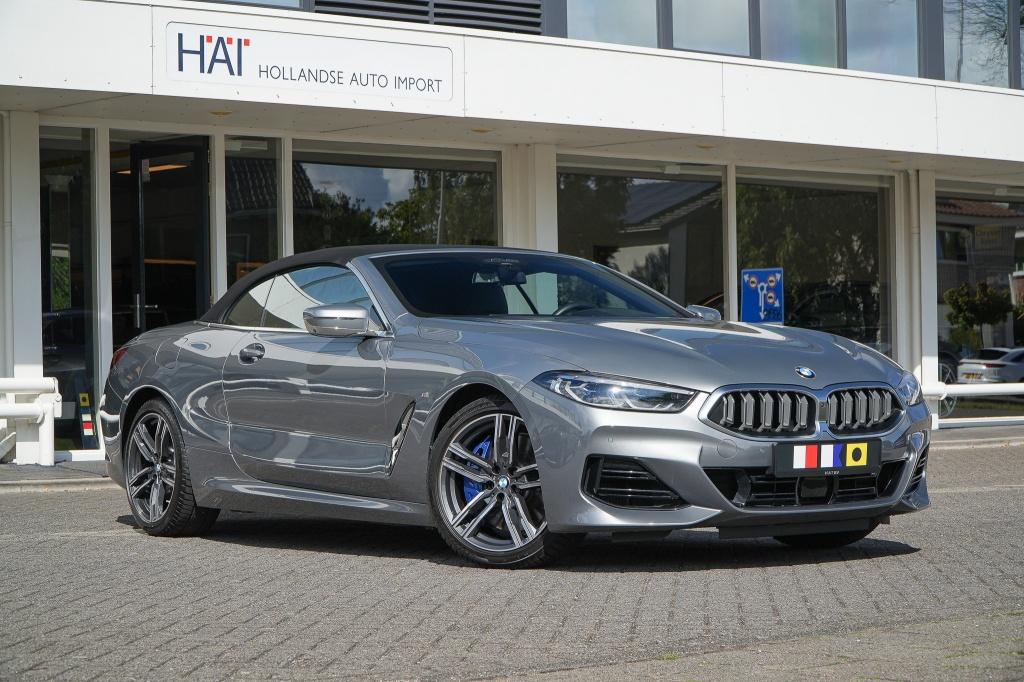 BMW 8 Serie 840i High Exe I M Sport I ACC I 9907 km, Auto's, Automaat, Adaptive Cruise Control, Gebruikt, Cabriolet