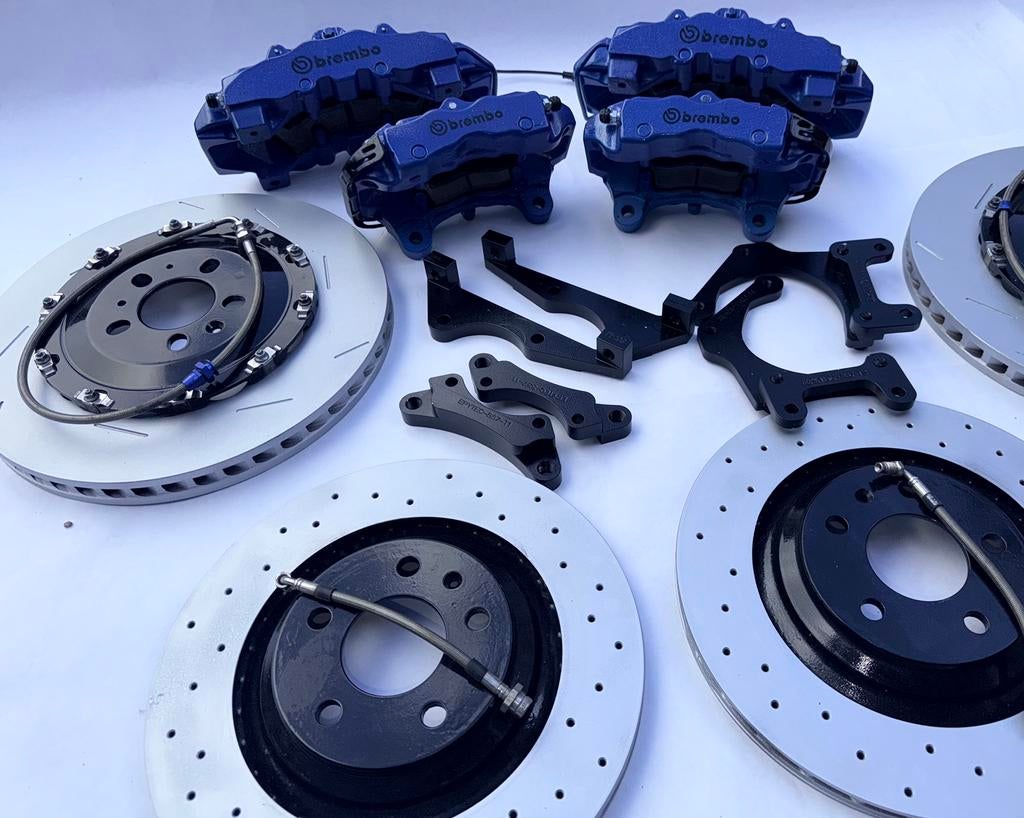 Big Brake Kit VAG: Audi RS6 (voor) & Porsche (achter), Auto-onderdelen, Remmen en Aandrijving, Ophalen of Verzenden, Gereviseerd