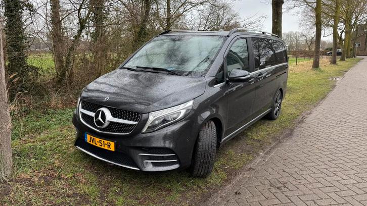 Mercedes-Benz V-Klasse 250 d 190pk Lang 9G-TRONIC 2022 Grijs, Auto's, Mercedes-Benz, Particulier, V-Klasse, Diesel, MPV, Automaat