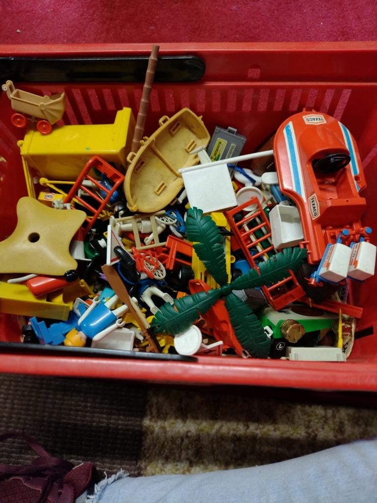 Grote partij vintage Playmobil onderdelen en accessoires, Ophalen, Gebruikt, Los playmobil