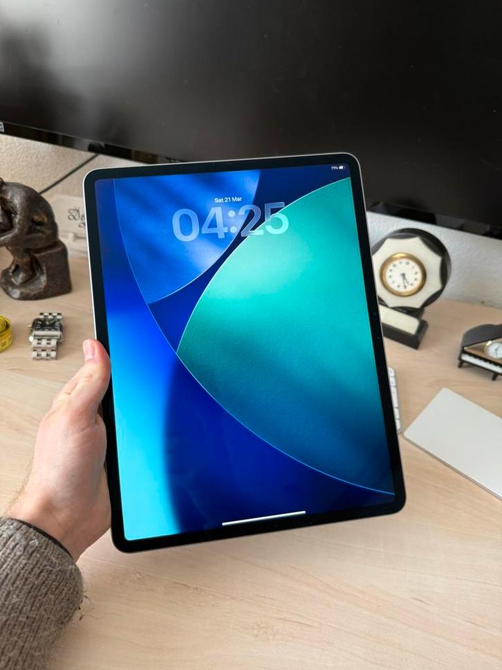 Ipad air M2 - 13 inch - batterij 100%, Computers en Software, Apple iPads, Zo goed als nieuw, Apple iPad Air, Wi-Fi, 13 inch of meer