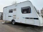 Tour caravan Caravelair met stapelbed zes persoons !, Caravans en Kamperen, Koelkast, Treinzit, Particulier, 500 - 750 kg