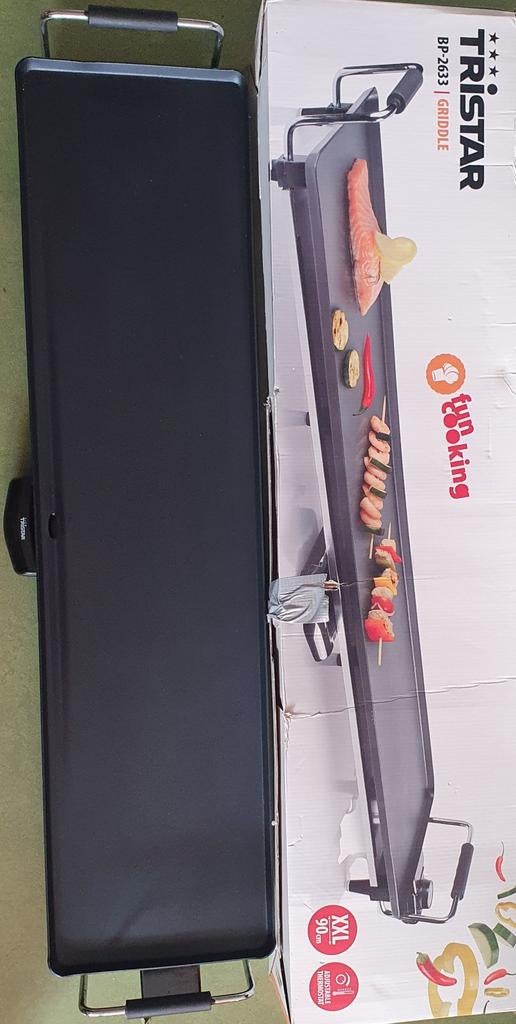 Grillplaat 90cm Tristar, Ophalen, Nieuw
