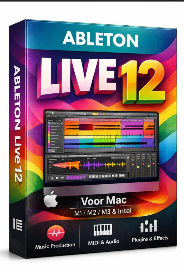 Ableton 12  ( MAC ), Computers en Software, Audio-software, Nieuw, MacOS, Ophalen
