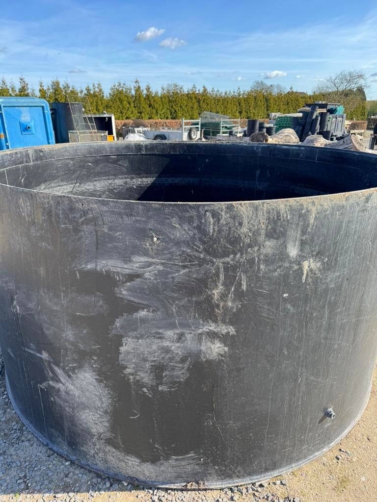 Grote ronde vijverbak  hdpe, Tuin en Terras, Ophalen of Verzenden, Zo goed als nieuw