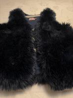 Flo Zwart Bont Vestje, Kleding | Dames, Ophalen of Verzenden, Zo goed als nieuw, Maat 42/44 (L), Zwart