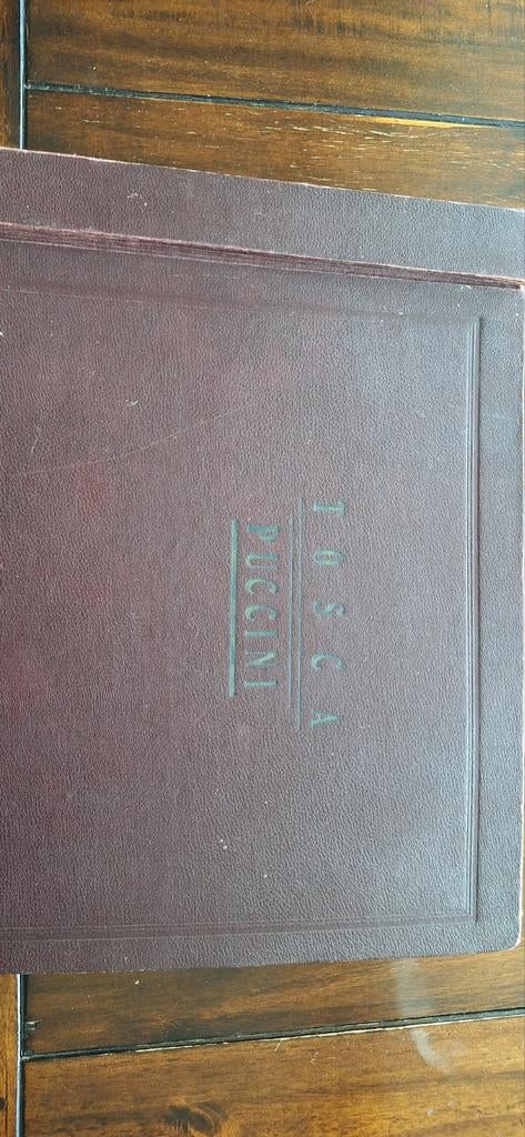 14 dubbelzijdige 78 Toeren LP's Tosca en Puccini, Cd's en Dvd's, Vinyl | Klassiek, Ophalen
