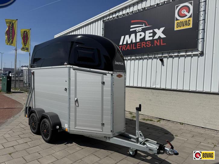 Bij Impex nwe model Bockmann Champion Uno zadelkamer alu., Dieren en Toebehoren, Paarden en Pony's | Trailers en Aanhangwagens