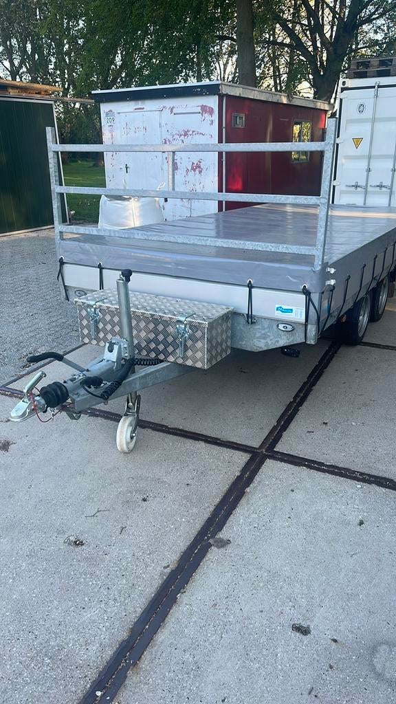 Hapert aanhanger bakmaat 410x186 bwjr 2021, Ophalen, Zo goed als nieuw, Rolsteiger of Kamersteiger, 5 meter of hoger