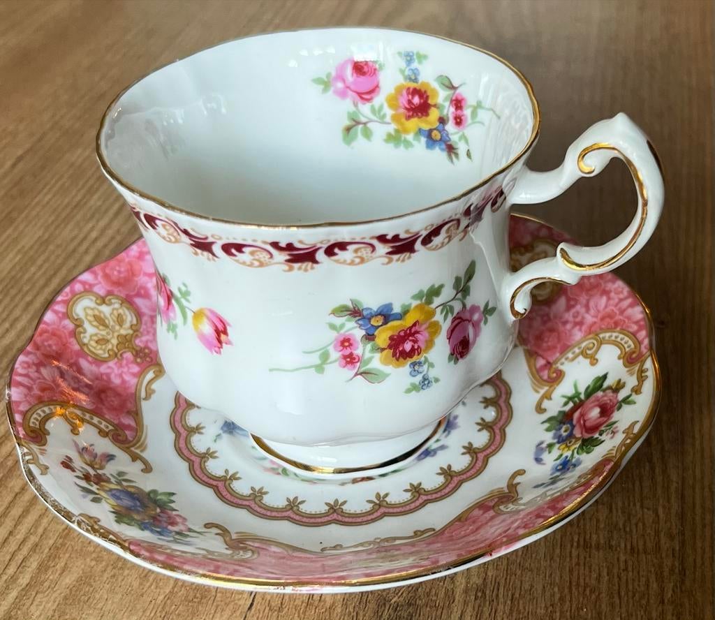 Royal Adderley Theekop en Schotel, Ophalen of Verzenden