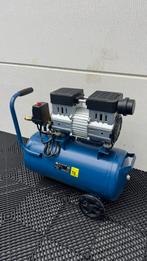 Nieuwe low noise olievrij 24L luchtcompressor, Ophalen, Zo goed als nieuw, Minder dan 200 liter/min, Olievrij