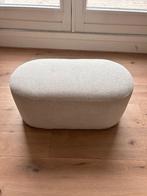 Beige poef, Ophalen, Minder dan 50 cm, Zo goed als nieuw, 75 tot 100 cm