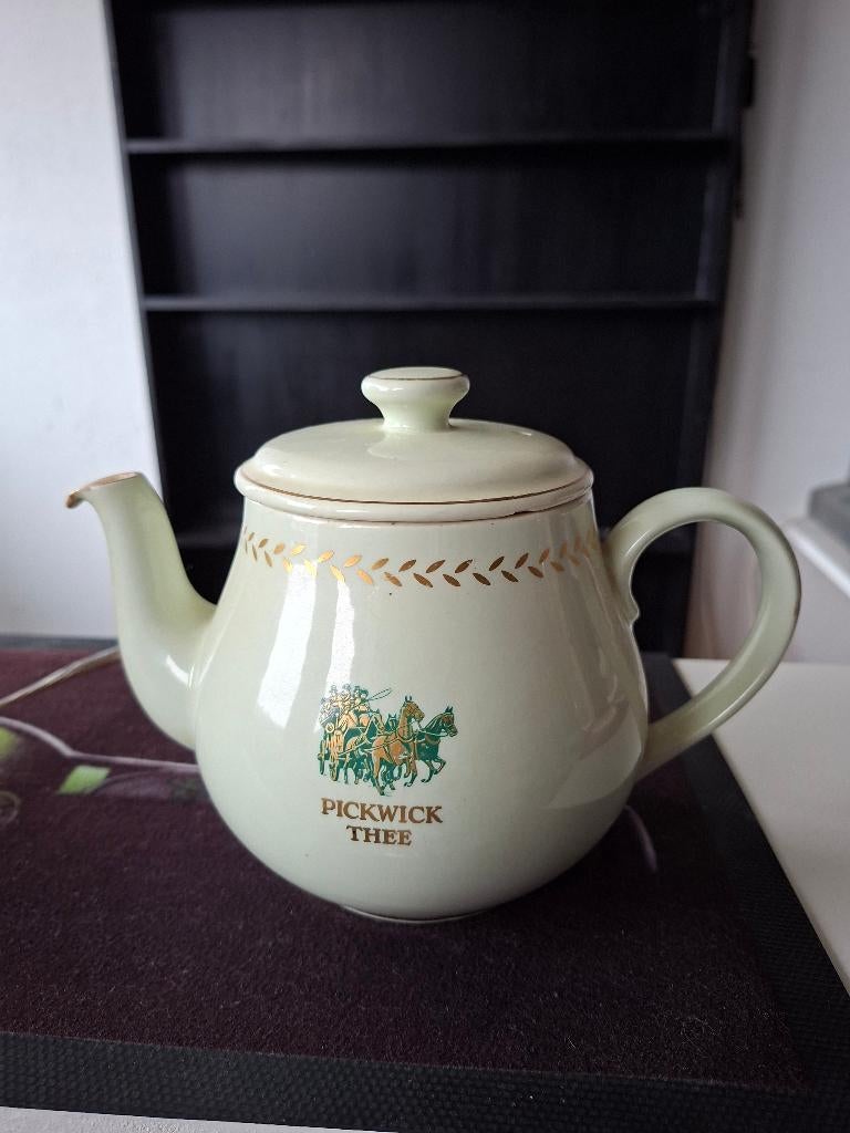 Vintage Pickwick theepot, Gebruikt, Overige typen, Ophalen of Verzenden, Overige stijlen
