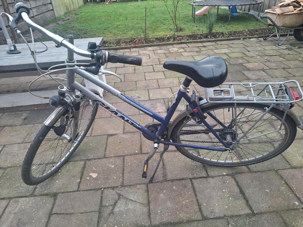 Giant Damesfiets - Comfortabel en Betrouwbaar, Fietsen en Brommers, Fietsen | Dames | Damesfietsen, Velgrem, Versnellingen, 53 tot 56 cm
