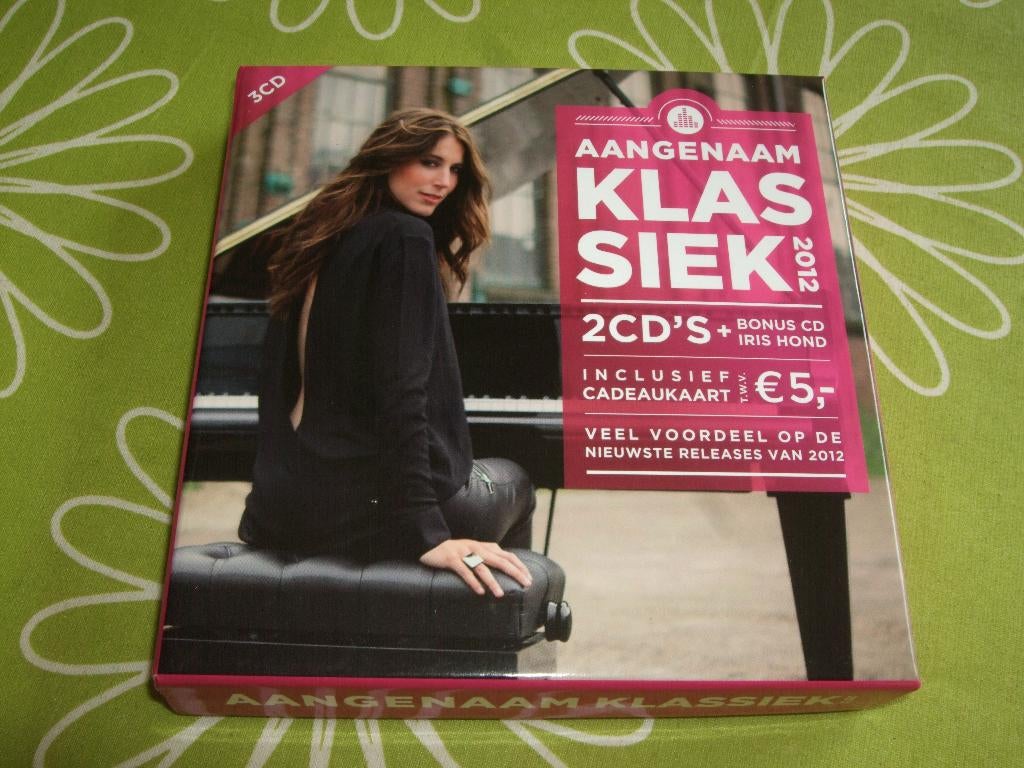 Aangenaam Klassiek 2012 - 2CD + bonus CD Iris Hond, Ophalen of Verzenden, Barok, Zo goed als nieuw, Overige typen