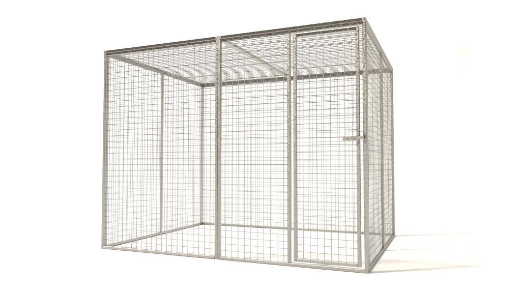 Papegaaienkooi Gegalvaniseerd