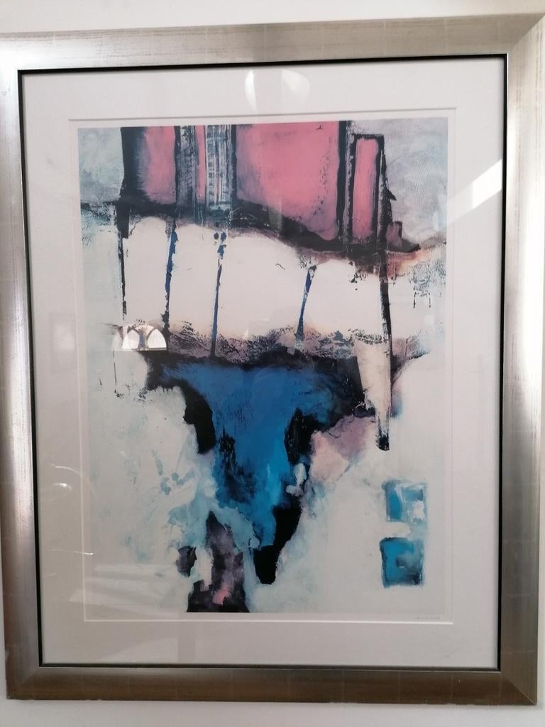 Hans van horck, zeefdruk gesigneerd, Antiek en Kunst, Ophalen