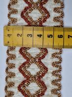 Prachtig vintage breed sierband, galon, 1 haspel, Ophalen of Verzenden, Nieuw, Kant