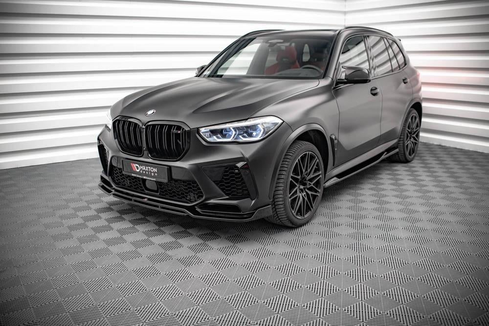 Voorlip sideskirt diffuser spoiler - BMW X5M F95 18-23