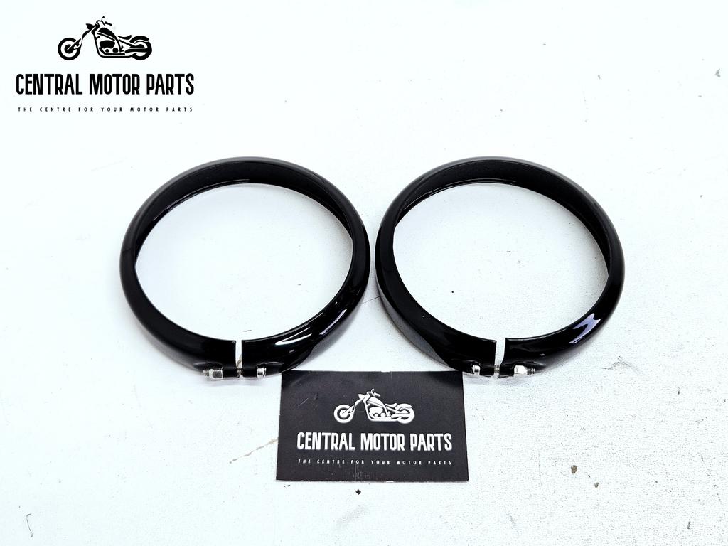 Passing light ringen glans zwart 4.5 inch, Motoren, Onderdelen | Harley-Davidson, Niet ingevuld, Gebruikt, Niet ingevuld, Ophalen of Verzenden