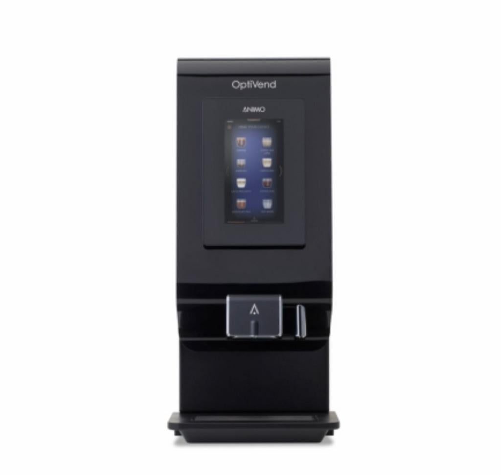 Animo OptiVend koffiemachine + choco/melk waterfilter |, Ophalen of Verzenden