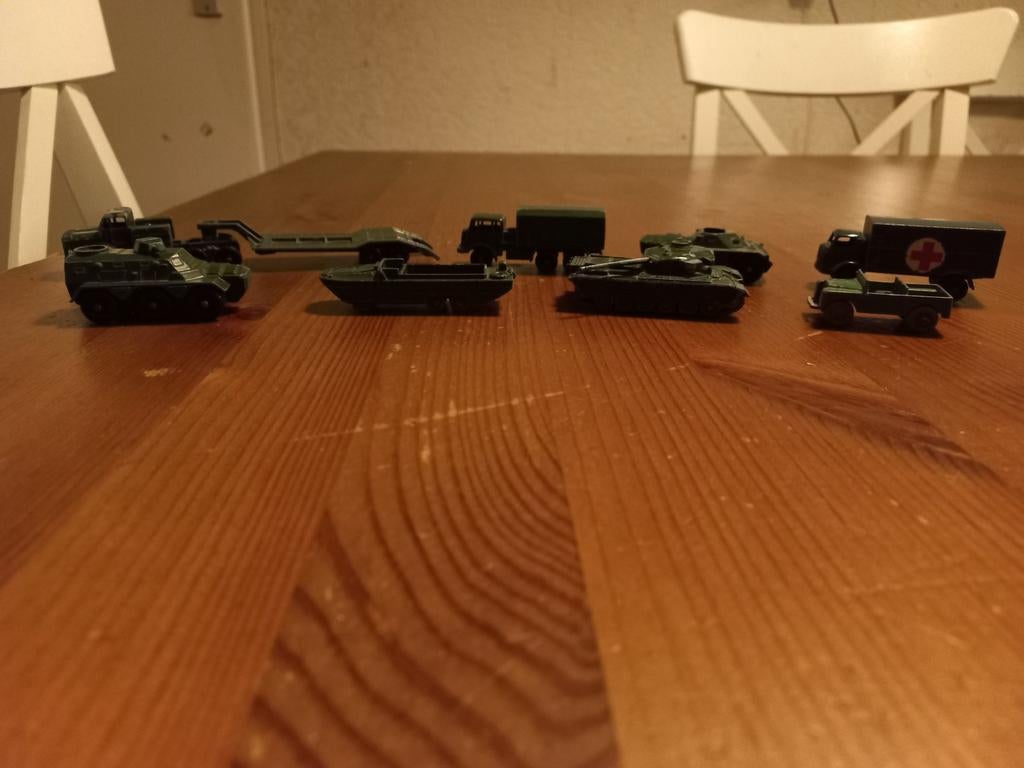 Setje Lesney legervoertuigen, Ophalen of Verzenden, Landmacht, Engeland