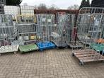 Rolcontainers | materiaal wagen | transport karren, 100 liter of meer, Ophalen of Verzenden, Gebruikt, Transportkar