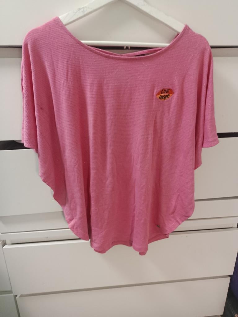 Roze shirt maat 176, Kinderen en Baby's, Kinderkleding | Maat 176, Ophalen, Meisje, Shirt of Longsleeve