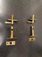 Messing inboorgrendel, Ophalen of Verzenden, Brons