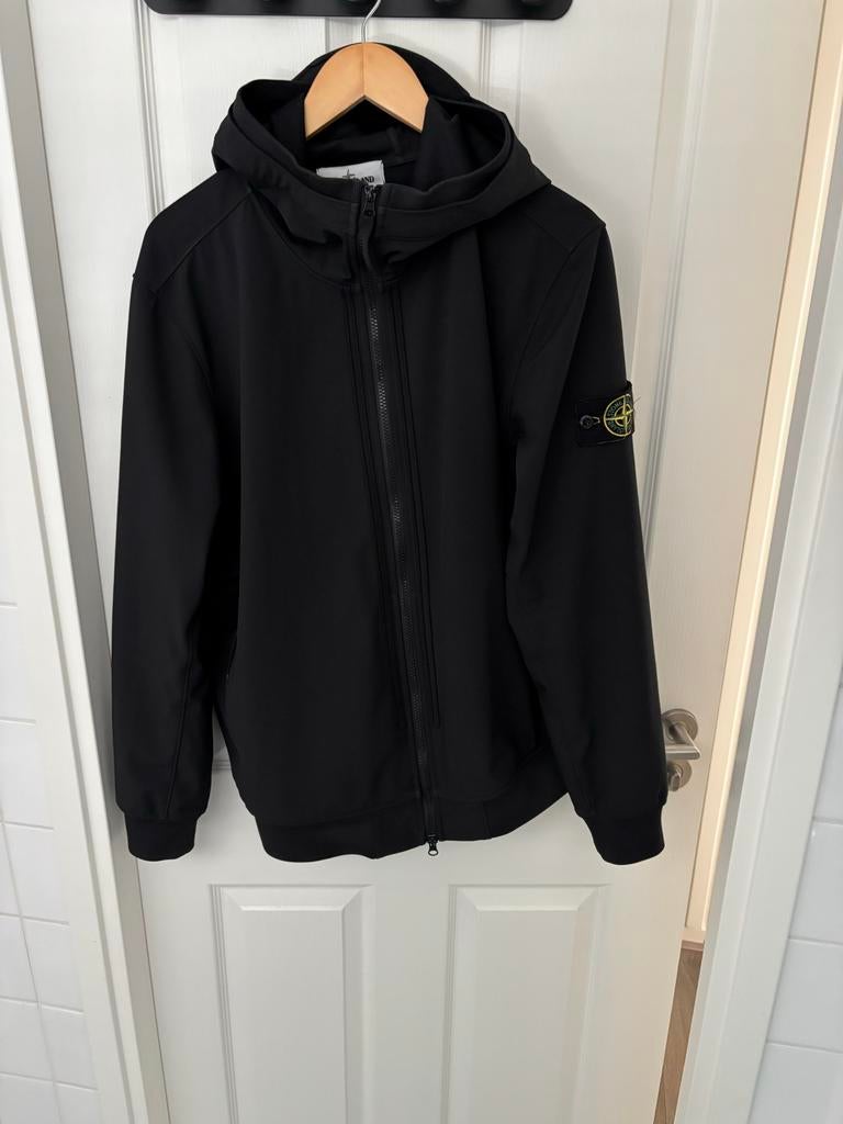 Stone Island jas zwart XL, Kleding | Heren, Ophalen of Verzenden, Zo goed als nieuw, Maat 56/58 (XL), Zwart