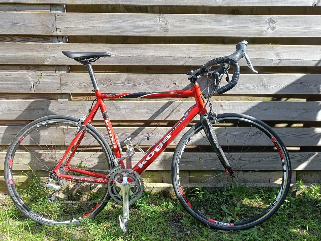 Koga miyata racefiets, Fietsen en Brommers, Ophalen, Gebruikt, Velgrem, Aluminium